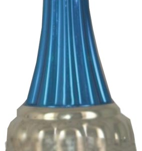 Złączka plastikowa niebiesko - srebrna