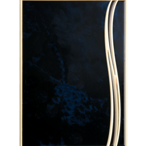 Blaszka do grawerowania powlekana 200x150 niebiesko - złota