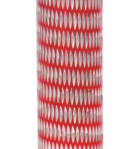 Rurka aluminiowa srebrno-różowy