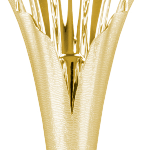 Element plastikowy złoty