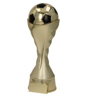 Statuetka plastikowa złoto- czarna