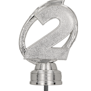 Figurka plastikowa srebrna nr 2