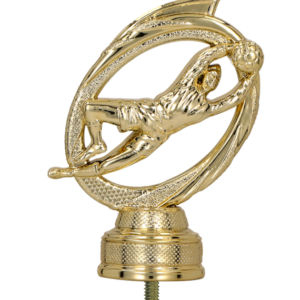 Figurka plastikowa złota - bramkarz