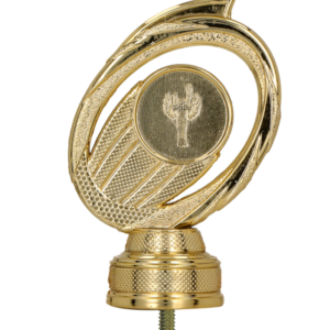 Figurka plastikowa złota z miejscem na wklejkę