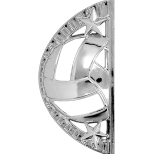 Element plastikowy srebrny