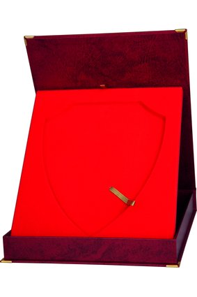 Ekskluzywne etui z tworzywa sztucznego pod tarczę czerwone