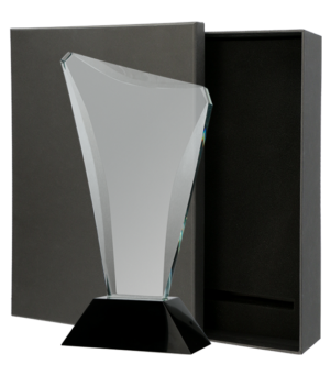 Trofeum szklane z Etui C068