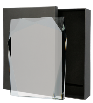 Trofeum szklane z Etui C072