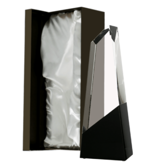 Trofeum szklane  z etui C078