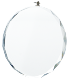 Medal szklany grawerowany 3D z etui