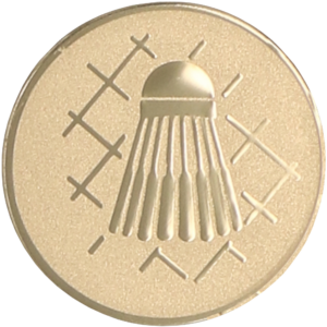 Wklejka aluminiowa - badminton
