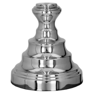 Stopka metalowa srebrna