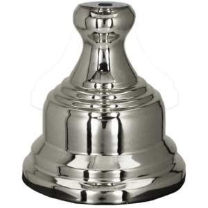 Stopka metalowa srebrna