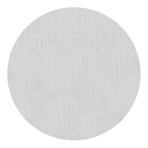 Wklejka srebrna 50mm grawerowana z tworzywa sztucznego