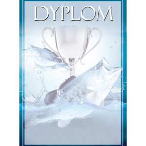 Dyplom papierowy - wędkarstwo