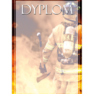 Dyplom papierowy - strażactwo