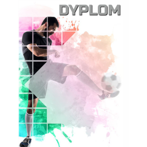 Dyplom papierowy - piłka nożna