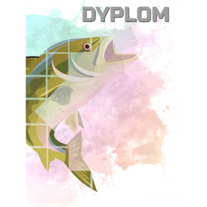 Dyplom papierowy - wędkarstwo