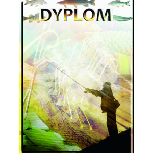 Dyplom papierowy - wędkarstwo