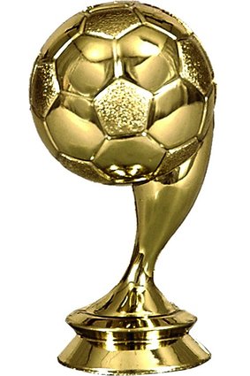 Figurka plastikowa piłka nożna - piłka szczyt - F270/G