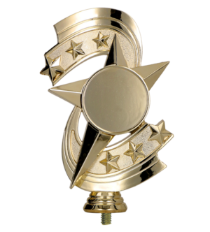 Figurka plastikowa - złota F270/G