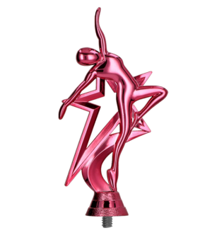 Figurka plastikowa - Różowa - Taniec F272/PI