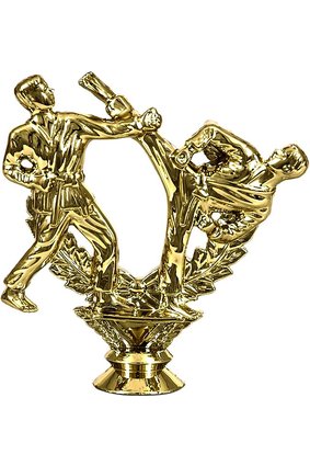 Figurka plastikowa karate podwójne - F456/G
