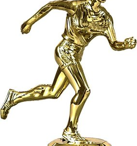 Figurka plastikowa biegi małe kobieta - F161/G