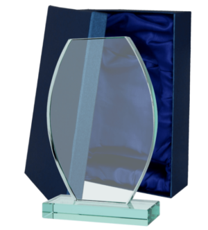 Trofeum szklane z Etui G043