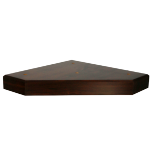 Podstawa z tworzywa sztucznego 36*254*254 mm kolor brąz - pięciobok