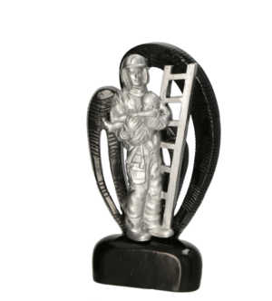 Figurka odlewana - Strażak