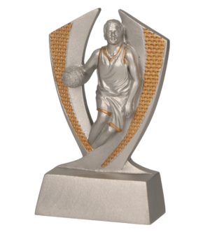 Statuetka odlewana - koszykarz