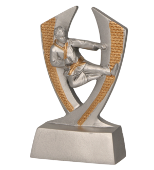 Statuetka odlewana -karate