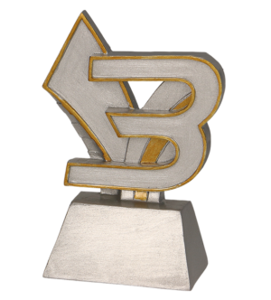 Statuetka odlewana - numer 3 RE021C