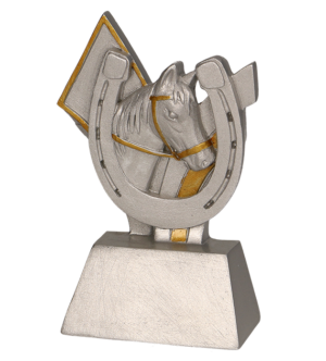 Statuetka odlewana - jeżdziectwo