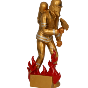 Figurka odlewana - strażak