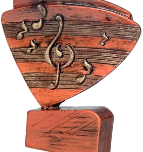 Figurka odlewana - muzyka