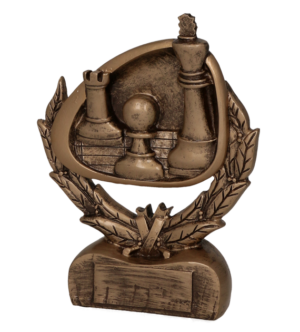 Statuetka odlewana - szachy