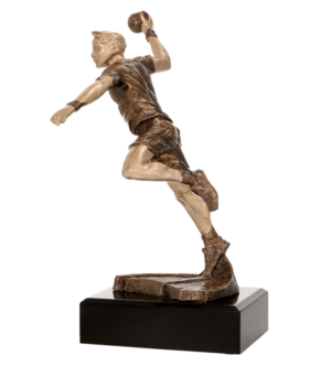 Statuetka odlewana - piłka ręczna