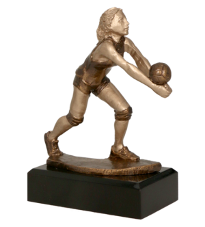 Statuetka odlewana - siatkówka