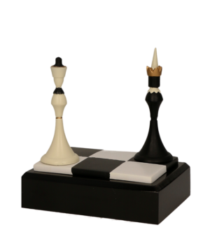 Statuetka odlewana - szachy