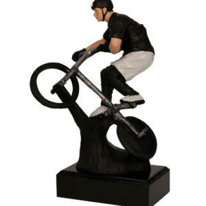 Figurka odlewana - rowerzysta - BMX