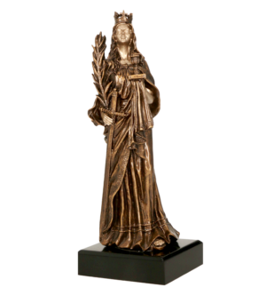 Statuetka odlewana - górnictwo - św. Barbara