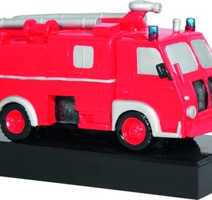 Figurka odlewana - stary wóz strażacki