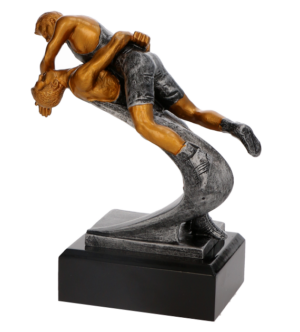 Statuetka odlewana - zapasy