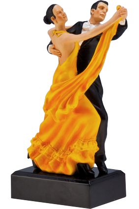 Statuetka odlewana - taniec