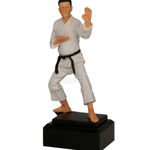 Figurka odlewana - karate