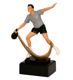 Statuetka odlewana - tenis stołowy
