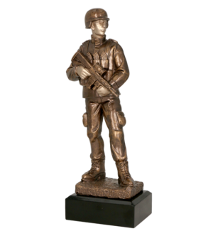 Statuetka odlewana - żołnierz RFST2113/BR