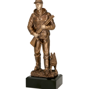 Figurka odlewana - myśliwy